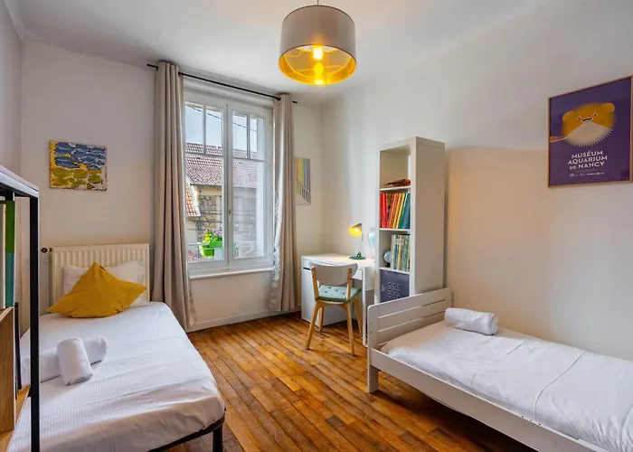 L'ecrin Des Freres Daum - A 5 Min Place Stanislas Holiday home *